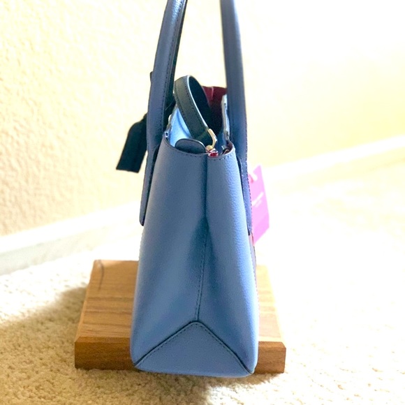 KATE SPADE Eva split handle small top zip satchel - Picture 5 of 6